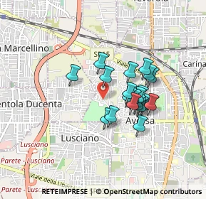 Mappa Via Giuseppe Di Lieto, 81031 Aversa CE, Italia (0.6945)