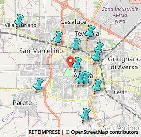 Mappa Via Giuseppe Di Lieto, 81031 Aversa CE, Italia (1.85)