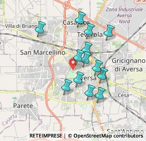 Mappa Via Giuseppe Di Lieto, 81031 Aversa CE, Italia (1.64077)