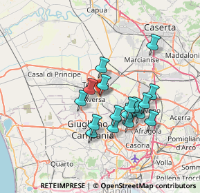 Mappa Via Palmiro Togliatti, 81031 Aversa CE, Italia (6.34059)