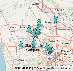 Mappa Via Palmiro Togliatti, 81031 Aversa CE, Italia (5.9775)