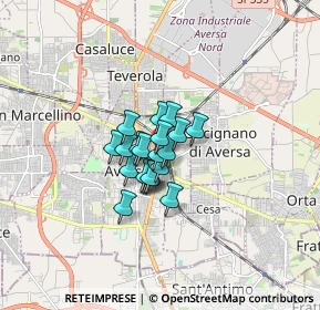 Mappa Via Palmiro Togliatti, 81031 Aversa CE, Italia (0.913)