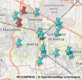 Mappa Via Palmiro Togliatti, 81031 Aversa CE, Italia (2.16632)
