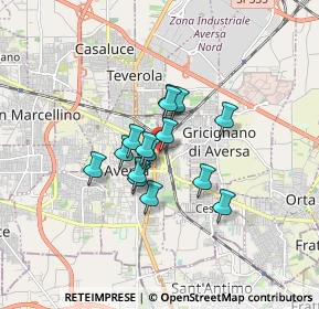 Mappa Via Palmiro Togliatti, 81031 Aversa CE, Italia (1.176)