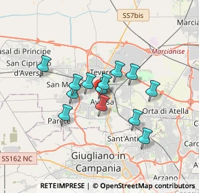 Mappa Via Porta Carrese S. Girolamo, 81031 Aversa CE, Italia (2.73769)