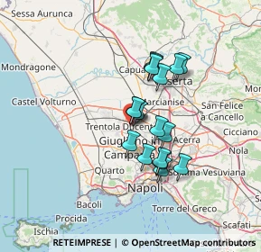 Mappa Piazza Normanna, 81031 Aversa CE, Italia (10.79176)