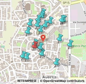 Mappa Piazza Normanna, 81031 Aversa CE, Italia (0.229)