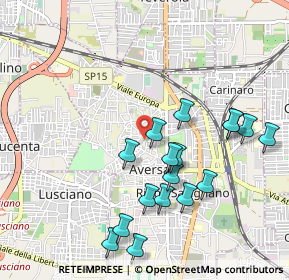 Mappa Piazza Normanna, 81031 Aversa CE, Italia (1.09)