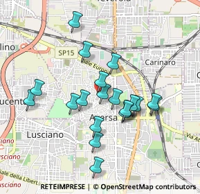 Mappa Piazza Normanna, 81031 Aversa CE, Italia (0.8635)