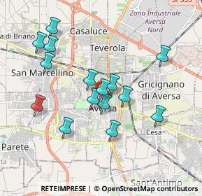 Mappa Piazza Normanna, 81031 Aversa CE, Italia (1.83333)