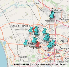 Mappa Piazza Normanna, 81031 Aversa CE, Italia (6.73526)