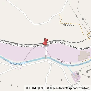 Mappa 83040 Area Industriale San Mango AV, Italia, 83040 Luogosano, Avellino (Campania)