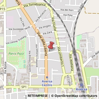 Mappa Via Palmiro Togliatti, 7, 81031 Aversa, Caserta (Campania)