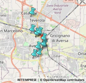 Mappa Via Don Luigi Sturzo, 81031 Aversa CE, Italia (1.14091)