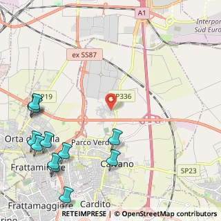 Mappa Via Terenzio, 80023 Caivano NA, Italia (3.3375)