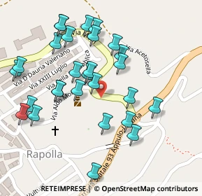 Mappa Via Salita Paradiso, 85027 Rapolla PZ, Italia (0.13929)
