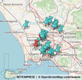 Mappa Parco S.A. Pozzi, 81031 Aversa CE, Italia (10.537)