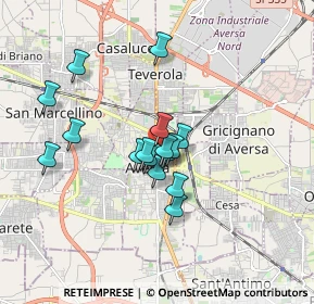 Mappa Parco S.A. Pozzi, 81031 Aversa CE, Italia (1.4125)