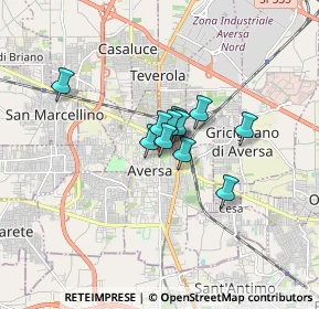 Mappa Parco S.A. Pozzi, 81031 Aversa CE, Italia (0.9475)