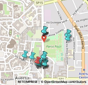 Mappa Parco S.A. Pozzi, 81031 Aversa CE, Italia (0.2345)