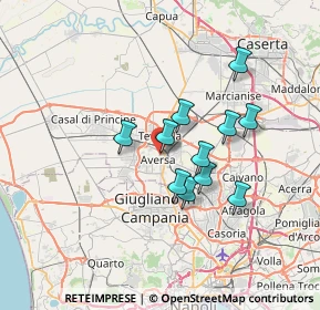 Mappa Parco S.A. Pozzi, 81031 Aversa CE, Italia (5.93182)