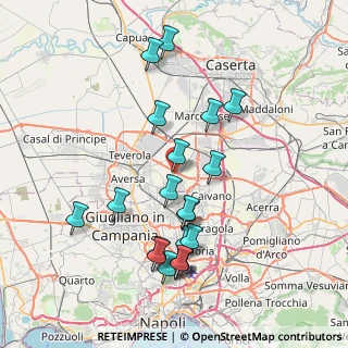 Mappa Via Tigli, 81030 Orta di Atella CE, Italia (8.3665)