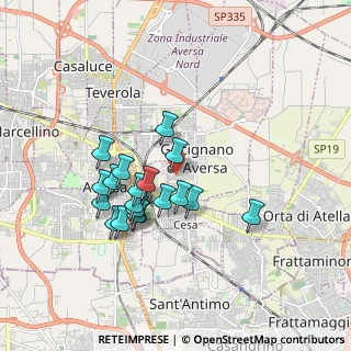 Mappa Via Diocleziano, 81030 Gricignano di Aversa CE, Italia (1.65474)