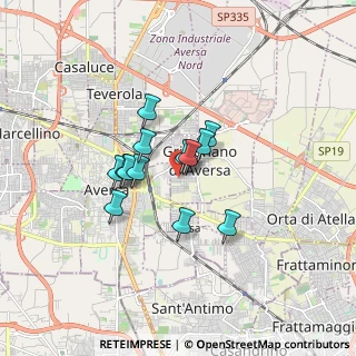 Mappa Via Diocleziano, 81030 Gricignano di Aversa CE, Italia (1.25154)