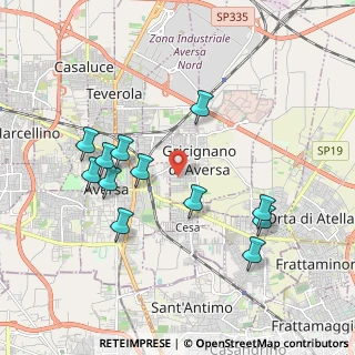 Mappa Via Diocleziano, 81030 Gricignano di Aversa CE, Italia (2.065)