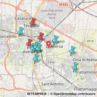 Mappa Via Diocleziano, 81030 Gricignano di Aversa CE, Italia (1.84833)