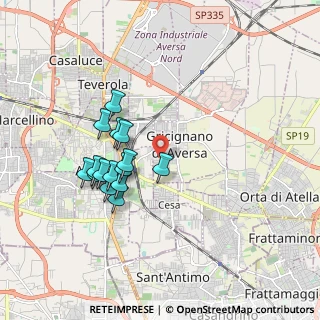 Mappa Via Diocleziano, 81030 Gricignano di Aversa CE, Italia (1.72867)