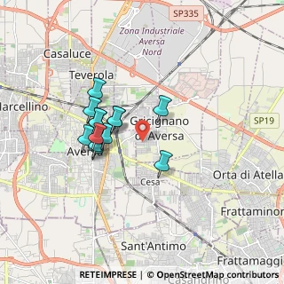 Mappa Via Diocleziano, 81030 Gricignano di Aversa CE, Italia (1.50769)