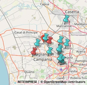 Mappa P.za Raffaele Lucarelli, 81031 Aversa CE, Italia (7.11929)