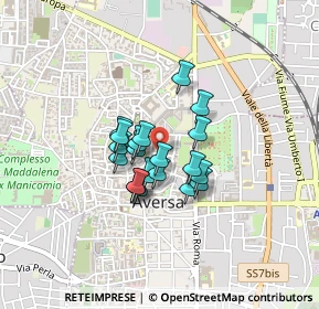 Mappa P.za Raffaele Lucarelli, 81031 Aversa CE, Italia (0.2905)