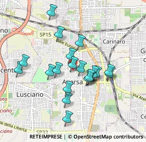 Mappa P.za Raffaele Lucarelli, 81031 Aversa CE, Italia (0.8275)