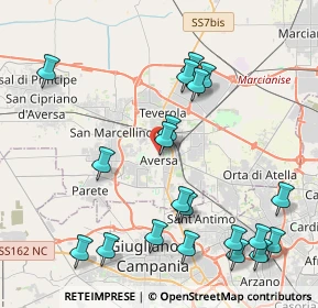 Mappa Via G. Sanfelice, 81031 Aversa CE, Italia (5.115)
