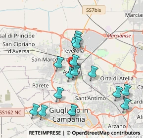 Mappa P.za Raffaele Lucarelli, 81031 Aversa CE, Italia (4.03667)