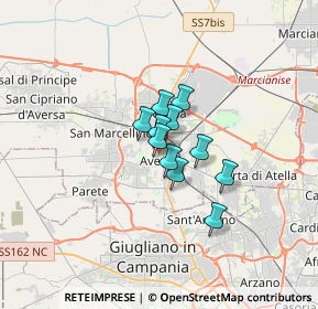 Mappa Via G. Sanfelice, 81031 Aversa CE, Italia (1.88545)