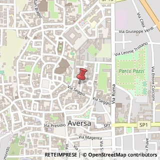 Mappa Piazza Piazzetta Lucarelli, 19, 81031 Aversa, Caserta (Campania)