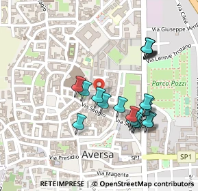 Mappa P.za Raffaele Lucarelli, 81031 Aversa CE, Italia (0.235)