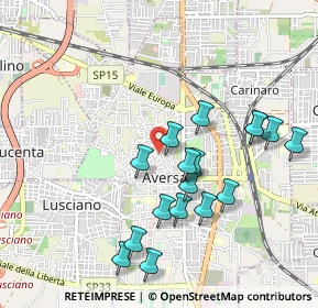 Mappa Via Cirillo, 81031 Aversa CE, Italia (1.02588)