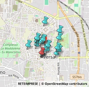 Mappa Via Cirillo, 81031 Aversa CE, Italia (0.2745)