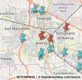 Mappa Via Cirillo, 81031 Aversa CE, Italia (2.3525)