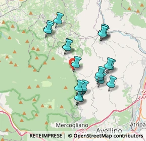 Mappa Vico Chiuso, 83010 Sant'Angelo A Scala AV, Italia (3.726)