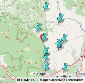 Mappa Vico Chiuso, 83010 Sant'Angelo A Scala AV, Italia (4.045)