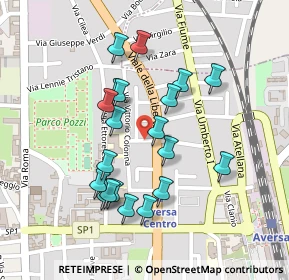 Mappa Via Matilde Serao, 81031 Aversa CE, Italia (0.224)