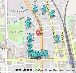 Mappa Via Matilde Serao, 81031 Aversa CE, Italia (0.2785)