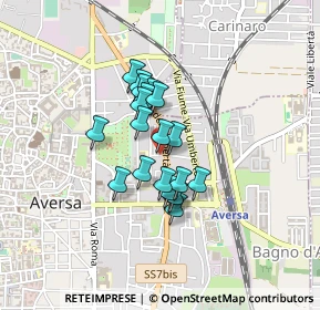 Mappa Via Matilde Serao, 81031 Aversa CE, Italia (0.312)