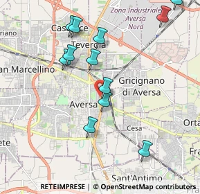 Mappa Via Matilde Serao, 81031 Aversa CE, Italia (2.23167)