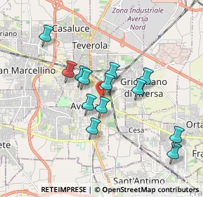 Mappa Via Matilde Serao, 81031 Aversa CE, Italia (1.67231)